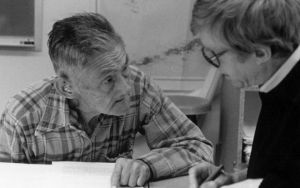 elder with younger person